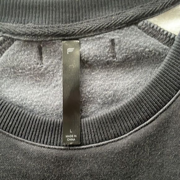 Mens Fabletics Post Game Crew Sweatshirt Size Large - Picture 5 of 5